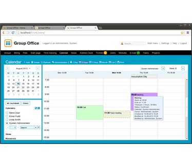 Group-Office Groupware and CRM