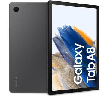 Samsung Galaxy Tab A8, Wi-Fi, 4GB ram, 64GB opslag Grijs - productfoto