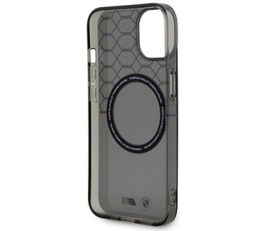 BMW IML Printed Pattern Back Case - Apple iPhone 15 (6.1") Grijs Grijs