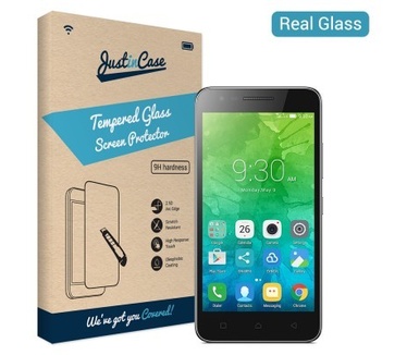 Just in Case Tempered Glass Lenovo C2 Power - Arc Edge