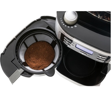 Medion Koffiemachine met molen en thermoskan MD 19777 | LED display | Druppelstop | koffiebonenmolen | 900 watt | Inhoud 1,0 liter