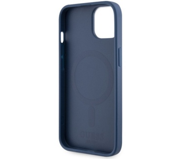 Guess 4G Printed Stripe Back Case - iPhone 14 Plus (6.7") - Blauw Blauw