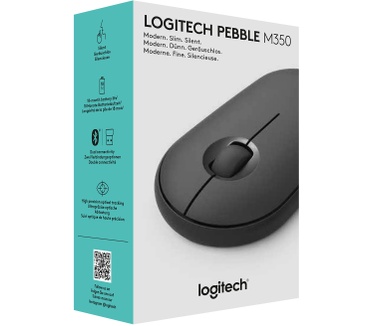 Logitech Pebble M350 Zwart