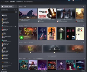 Nieuwe Steam-interface