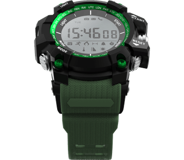 No.1 F2 Smarwatch band Zwart (Groen)