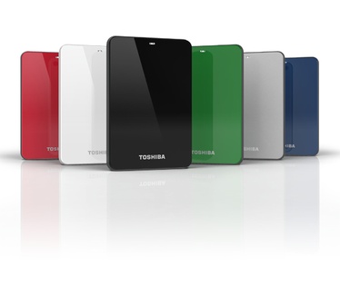 Toshiba STOR.E Canvio 3.0 Portable Hard Drive 500GB Rood