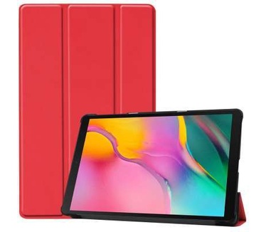 qMust Samsung Galaxy Tab A 10.1 2019 Smart Tri-Fold Case - Rood