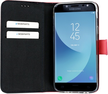 Mobiparts Premium Wallet TPU Case Samsung Galaxy J5 (2017) Peach Pink