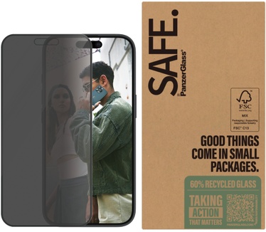 PanzerGlass SAFE by PG Priv Scrn iPhone 16 6.1UWF