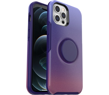 Otterbox Otter+Pop Symmetry Series voor Apple iPhone 12 Pro Max, Violet Dusk