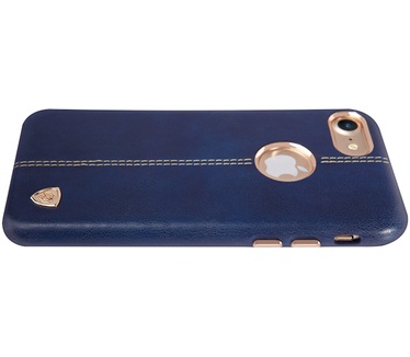 Nillkin Englon Leder BackCover voor Apple iPhone 7 (4.7") - Blauw Blauw