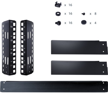 Startech.com 4U open frame desktop rack 2-paals