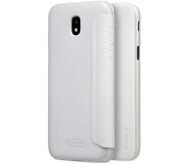 Nillkin New Sparkle BookCase - Samsung Galaxy J7 (2017) - Wit Wit