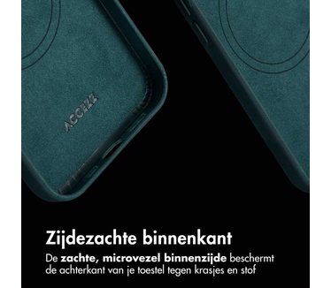 Accezz Vintage Leather Magsafe Backcover