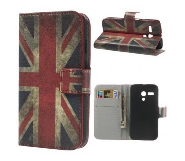 qMust Wallet Case met stand Motorola Moto G (UK)