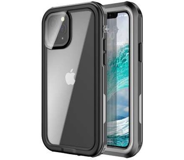 qMust Apple iPhone 12/12 Pro Waterdicht hoesje - Zwart