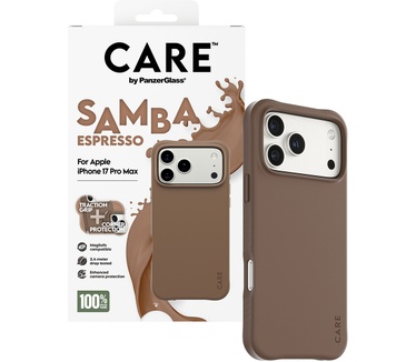 PanzerGlass CARE by PanzerGlass® Fashionable Case Samba Espresso w. MagSafe iPhone 17 Pro Max
