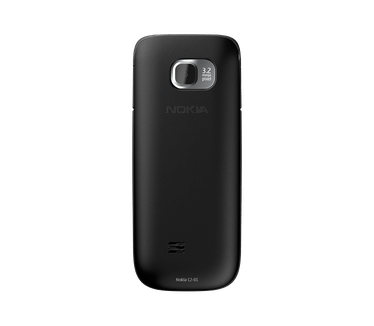 Nokia C2-01 Zwart