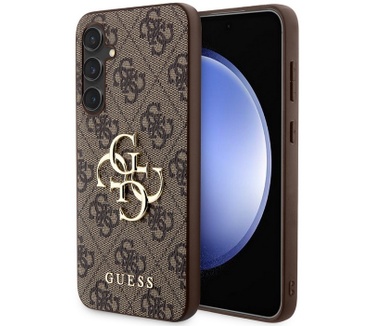 Guess 4G Metal Logo Back Case Samsung Galaxy S23 FE (S711) Bruin Bruin