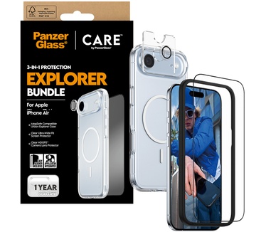 PanzerGlass PanzerGlass® | CARE by PanzerGlass® 3-in-1 Flagship Explorer Bundle iPhone Air