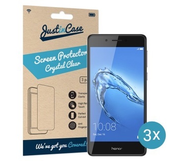 Just in Case Huawei Honor 6C Screenprotector - 3 stuks