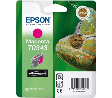 Epson inktpatroon Magenta T0343 Ultra Chrome