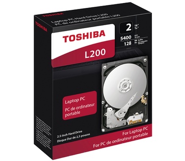 Toshiba L200, 2TB (bulk, 9,5mm)