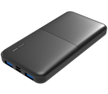 Power Bank van DCU Tecnologic® | Extra Snel Opladen | 10.000 mAh | 3 apparaten tegelijk opladen | Overlaad-, Kortsluitings- en Oververhittingsbeveiliging