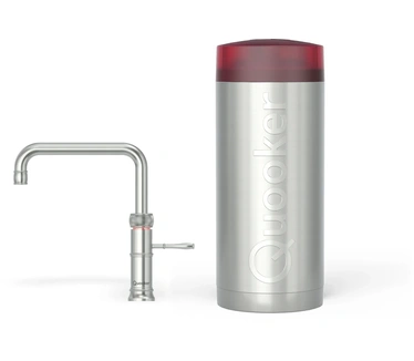 Quooker Classic Fusion Square Roestvrij staal incl. COMBI+ reservoir