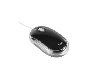 Saitek Crystal Muis (Zwart)