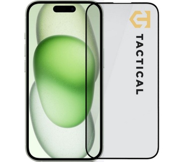 Tacticals Tempered Glass 5D - Apple iPhone 15 Plus (6.7") - Zwart