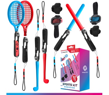 Oniverse Pack de 12 accessoires pour Nintendo Switch