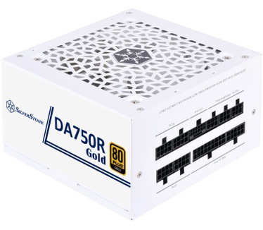 Silverstone DA750R Gold (12V-2x6) Wit