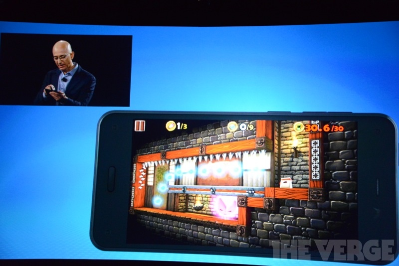 Amazon presenteert smartphone met 3d-interface - Tweakers