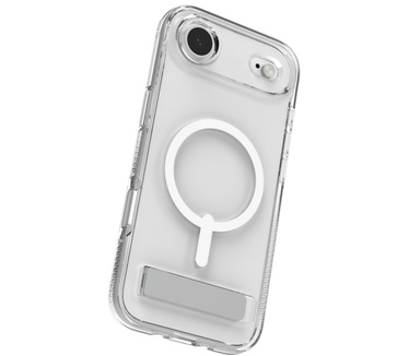Zagg Crystal Palace Snap Kickstand (Button Cover) (iPhone 17) Transparant