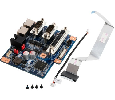 Shuttle 2X Serial port (Sub-D 9 pins male) 2x Serial port (RJ45 connector) 1x Parallel port (Sub-D 25 pins female) 1x Digital I/O for cash drawer (DIO RJ11) (POA-POS01)