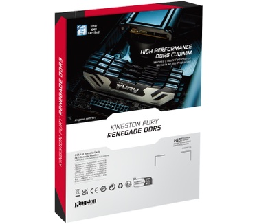 Kingston 48GB 8400MT/s DDR5 CL40 CUDIMM (set van 2) FURY Renegade Silver XMP