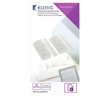 König Smart Home Security-Set Wi-Fi / 868 Mhz