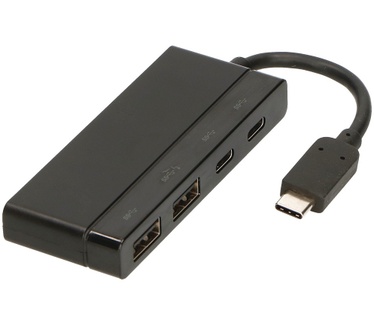 2-Power USB-C to 2 X USB-C & 2 X USB 3.0 Hub