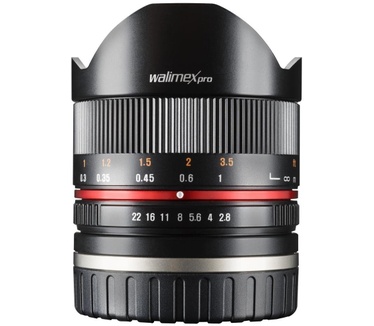 Walimex Pro 8mm f/2.8 Fis-Eye II (Samsung NX)