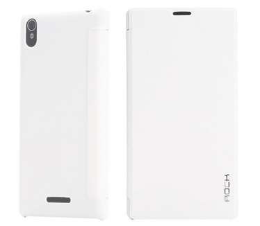 Sony Xperia T3 Smart Flip Cover (BELIEF Serie white)