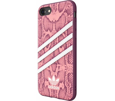 Adidas 3-Stripes Woman Back Case - iPhone 7/8/SE (4.7") - Roze Roze