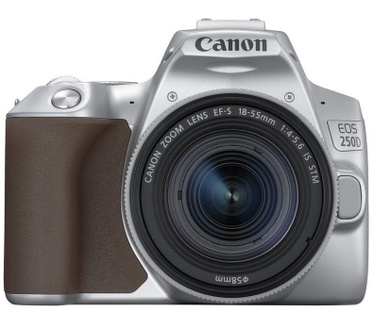 Canon EOS 250D + 18-55mm f/4-5.6 Zilver