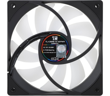 Thermalright TL-C12RB-S V2 ARGB 120mm Zwart Behuizingsventilator