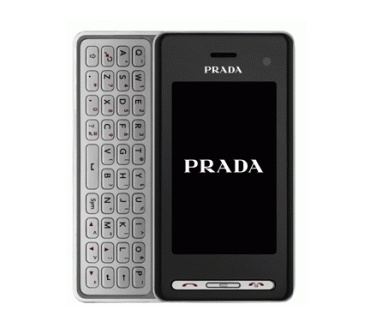 LG KF900 Prada II Zwart