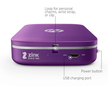 HP Sprocket Zwart