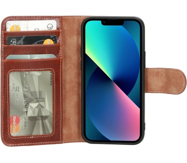 Mobiparts Excellent Wallet Case 2.0 Apple iPhone 13 Mini Oaked Cognac