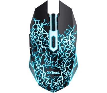 Trust Souris USB optique WRL Gaming/W/Light 24750