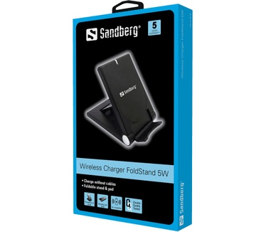 Sandberg Wireless Charger FoldStand 5W