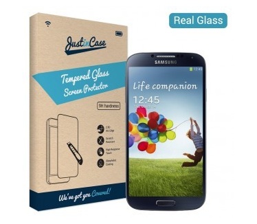 Just in Case Tempered Glass Samsung Galaxy S4 - Arc Edge